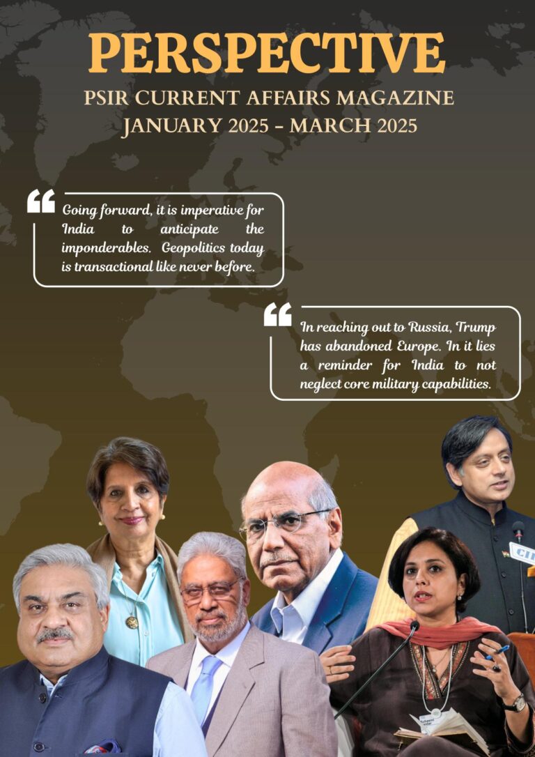 Perspectives Magazine — January–March 2025 (Quarterly)