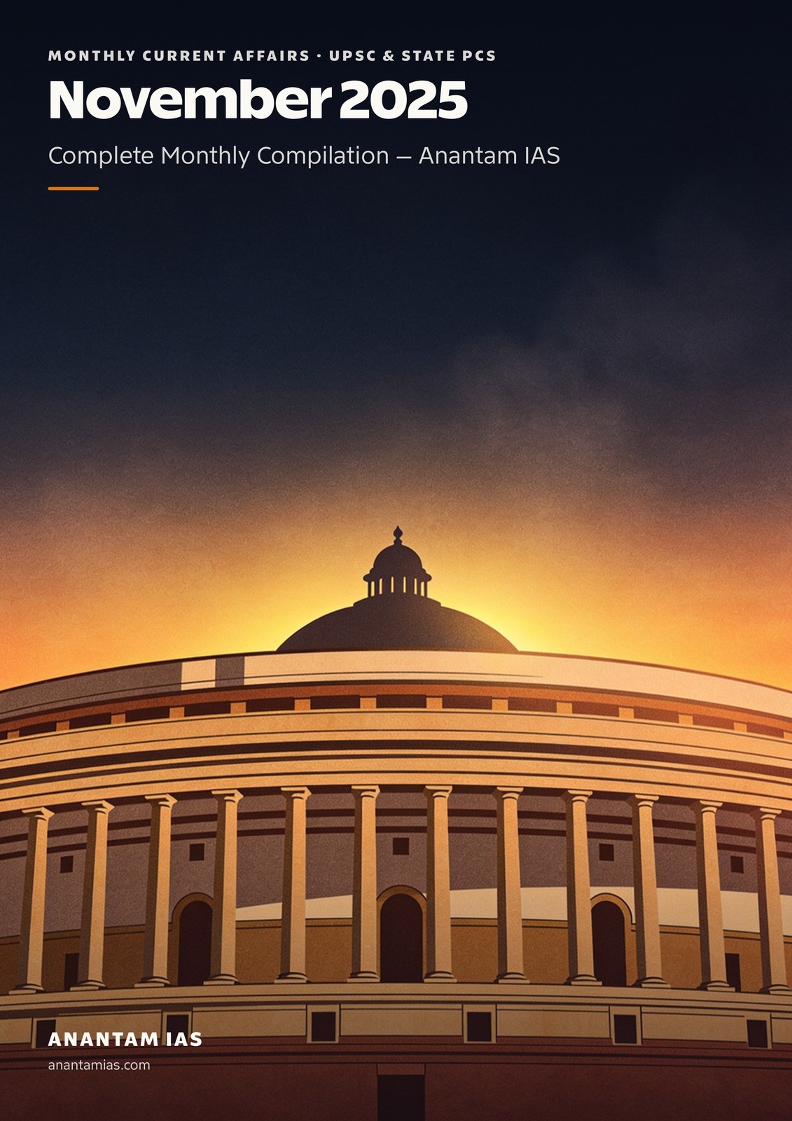 November 2025 Monthly Current Affairs PDF