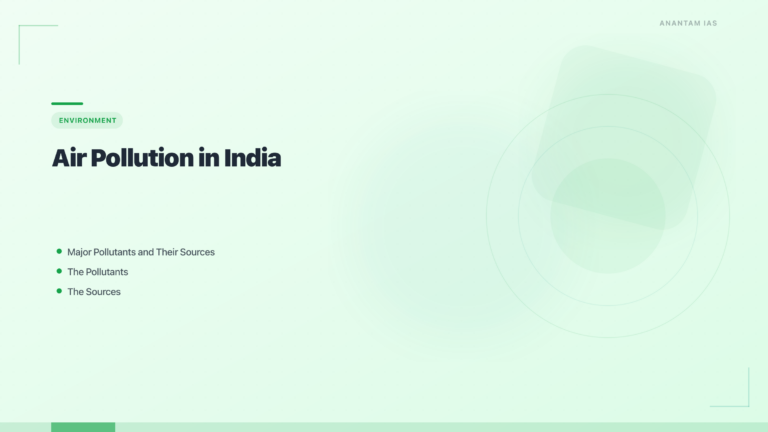 Air Pollution in India: Causes, AQI & National Clean Air Programme featured image