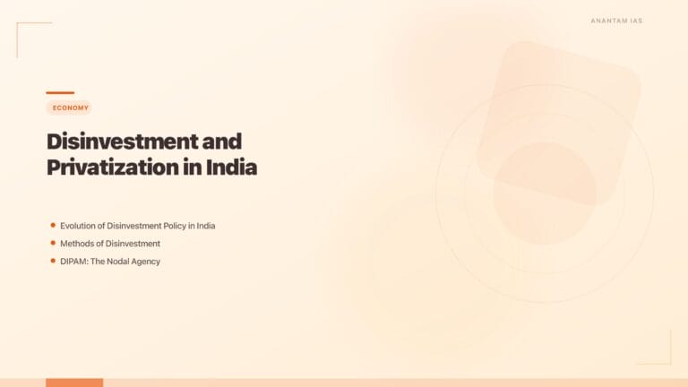 Disinvestment and Privatization in India: Policy Evolution, Major Cases & UPSC Analysis featured image