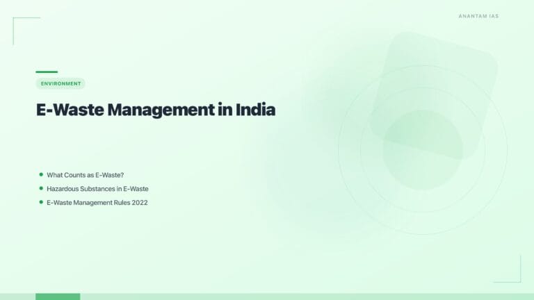 E-Waste Management in India: Rules, Challenges & Solutions featured image
