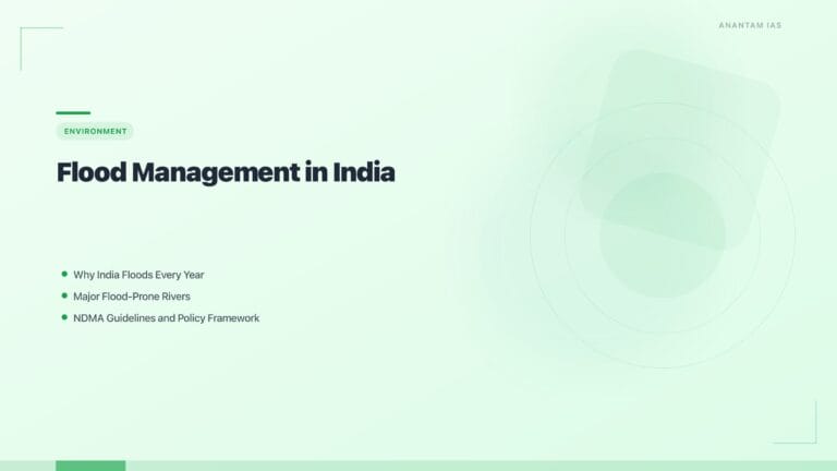 Flood Management in India: Causes, Impact & NDMA Guidelines featured image