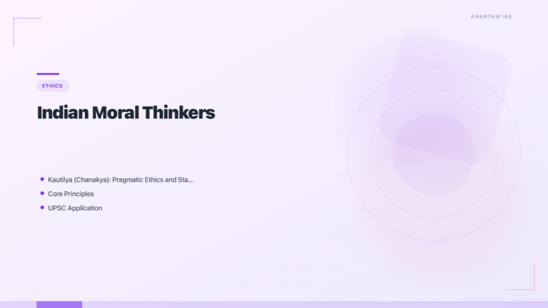 Indian Moral Thinkers: Kautilya, Gandhi, Vivekananda & Ambedkar for UPSC featured image