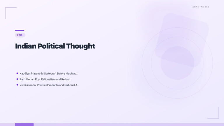 Indian Political Thought: Kautilya, Gandhi, Ambedkar & Nehru featured image