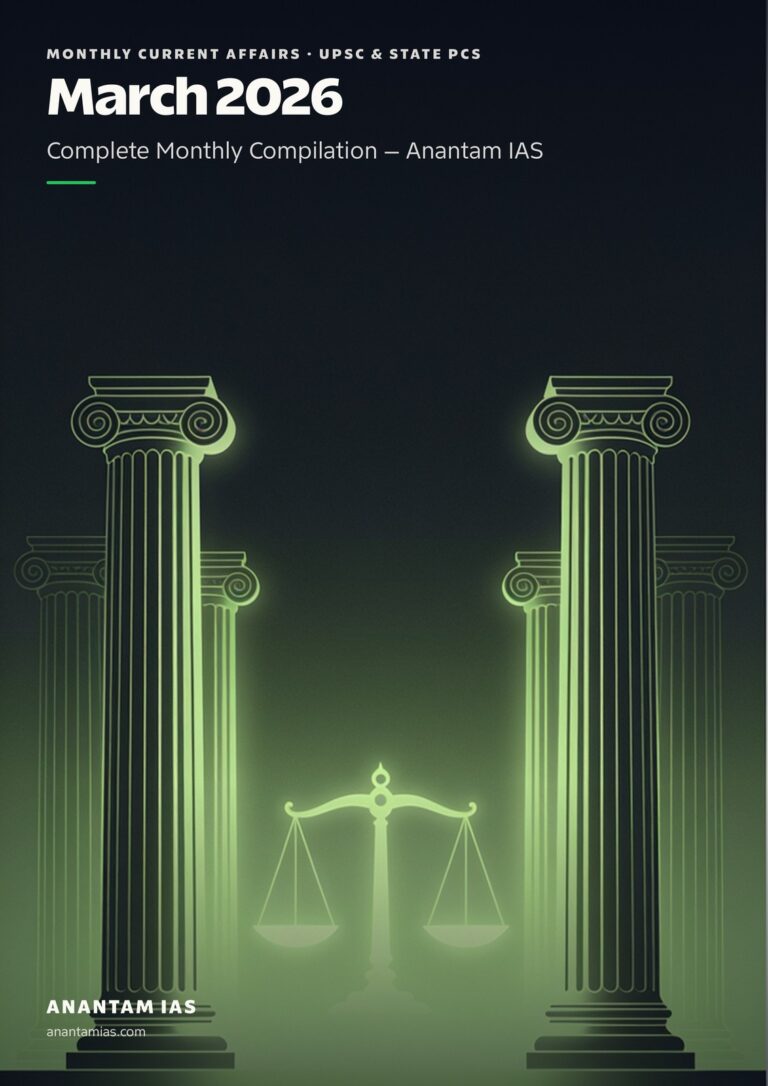 March 2026 Monthly Current Affairs PDF