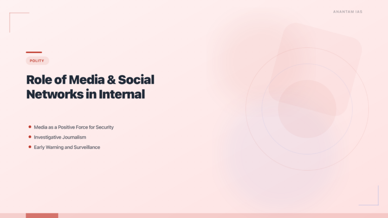 Role of Media & Social Networks in Internal Security for UPSC featured image
