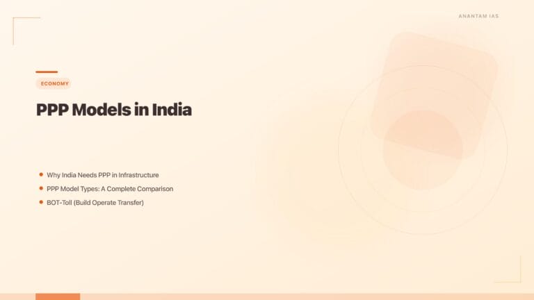 PPP Models in India: BOT, HAM, DBFOT & Infrastructure Development Explained featured image