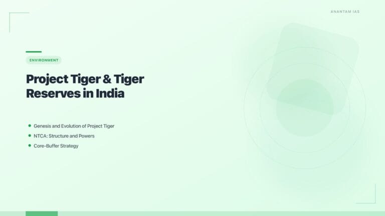 Project Tiger & Tiger Reserves in India: Complete Conservation Guide for UPSC featured image