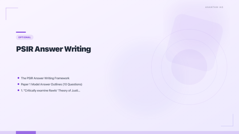 PSIR Answer Writing: Model Answers & Faculty Commentary for Top 20 Questions featured image