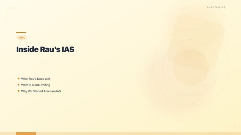 Inside Rau's IAS: What Our Faculty Learned & Brought to Anantam featured image