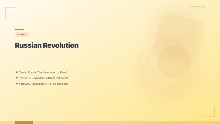 Russian Revolution: Causes, Key Events & Global Impact for UPSC featured image