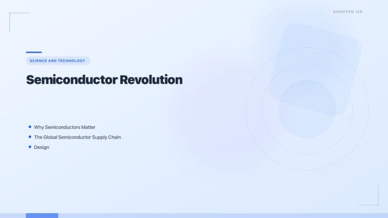 Semiconductor Revolution: India's Chip Mission & Global Supply Chain for UPSC featured image
