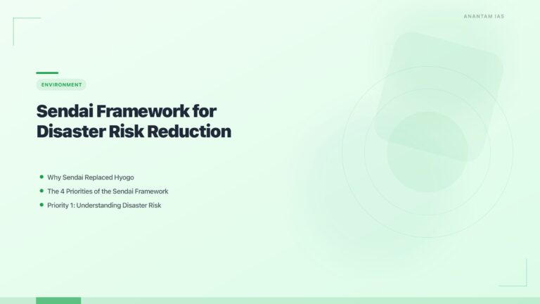 Sendai Framework for Disaster Risk Reduction 2015-2030 featured image