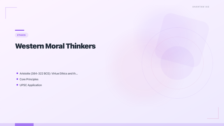 Western Moral Thinkers: Kant, Mill, Rawls, Aristotle & Singer for UPSC featured image