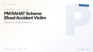 PM RAHAT Scheme (Road Accident Victim Hospitalization and Assured Treatment) — featured card for Anantam IAS UPSC guide.
