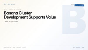 Banana Cluster Development Supports Value Chains in Agriculture — featured card for Anantam IAS UPSC guide.