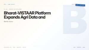 Bharat-VISTAAR Platform Expands Agri Data and Market Access — featured card for Anantam IAS UPSC guide.