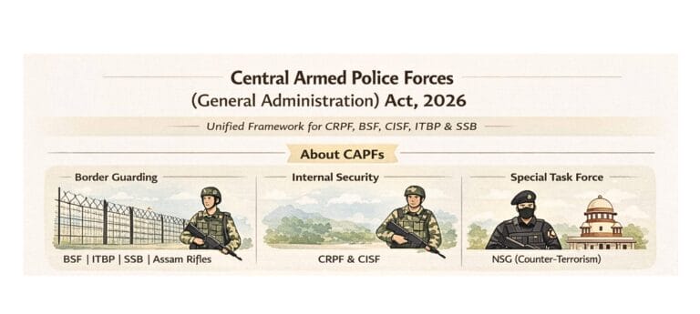 CAPF Act 2026