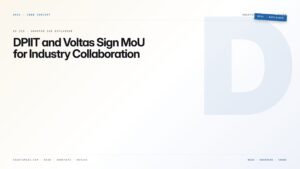 DPIIT and Voltas Sign MoU for Industry Collaboration — featured card for Anantam IAS UPSC guide.