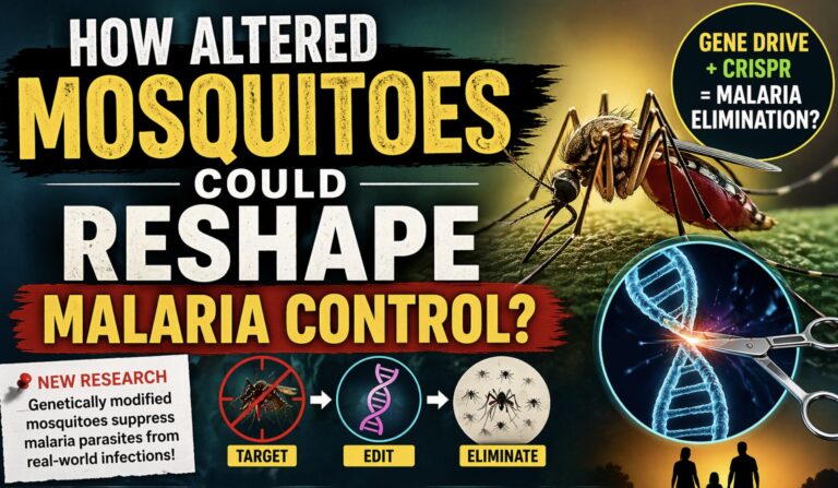 How altered Mosquitoes could reshape Malaria Control?