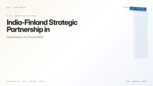 India-Finland Strategic Partnership in Digitalization and Sustainability — featured card for Anantam IAS UPSC guide.
