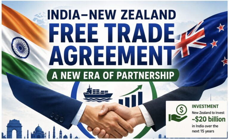 India-New Zealand Free Trade Agreement