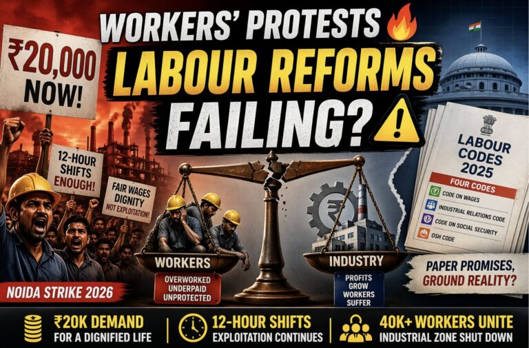 Key Issues in India's Labour Sector