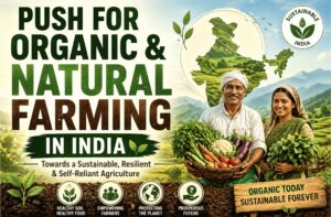 Push for Organic and Natural Farming in India