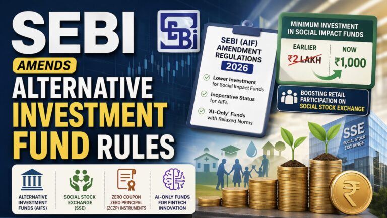 SEBI amends Alternative Investment Fund rules