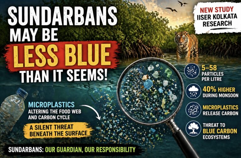 Sundarbans may be less blue than it seems