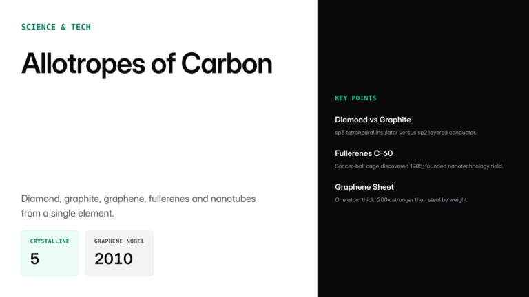 allotropes of carbon — UPSC study guide featured image