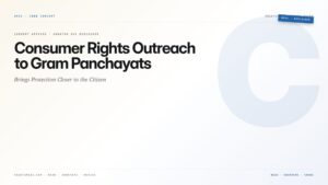 Consumer Rights Outreach to Gram Panchayats Brings Protection Closer to the Citizen — featured card for Anantam IAS UPSC guide.