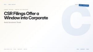 CSR Filings Offer a Window into Corporate Social Investment Trends — featured card for Anantam IAS UPSC guide.