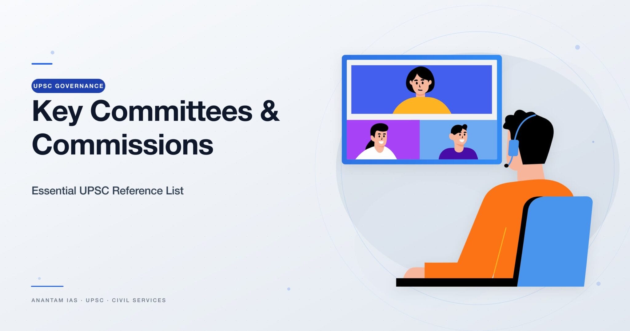 Important Committees & Commissions for UPSC - Anantam IAS