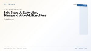 India Steps Up Exploration, Mining and Value Addition of Rare-Earth Minerals — featured card for Anantam IAS UPSC guide.