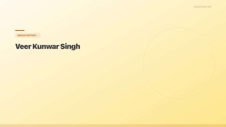Veer Kunwar Singh: Octogenarian Hero of 1857 Revolt - featured image for UPSC preparation