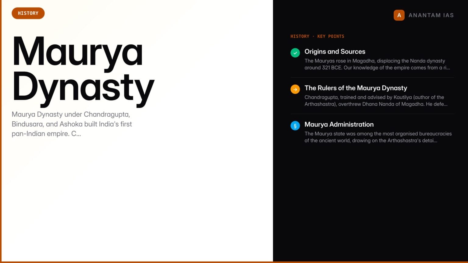 Set Theory Notes.pdf Maurya Dynasty — Rulers, Administration, and UPSC Notes - Anantam IAS