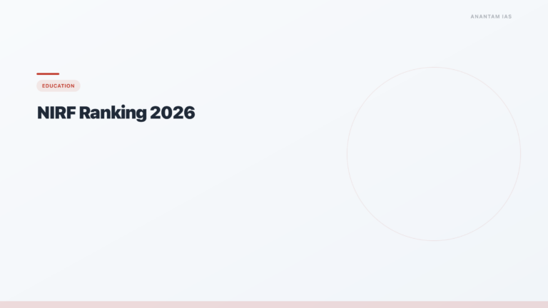NIRF Ranking 2026: Top Universities in India — Complete List - featured image for UPSC preparation
