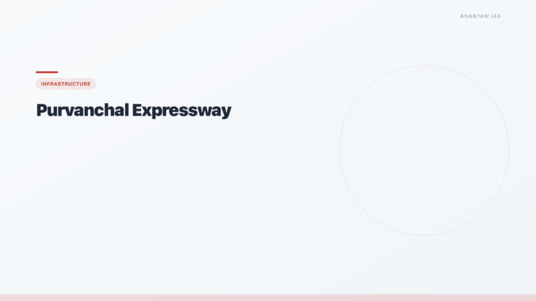 Purvanchal Expressway: UP's 341km Access-Controlled Highway - featured image for UPSC preparation