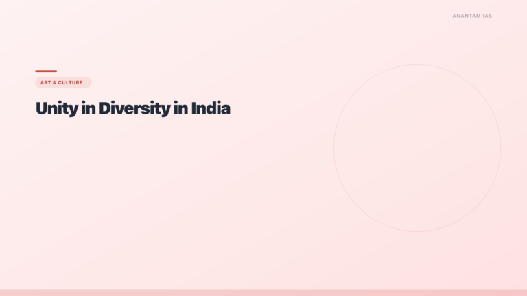 Unity in Diversity in India: Meaning, Examples & Constitutional Basis - featured image for UPSC preparation