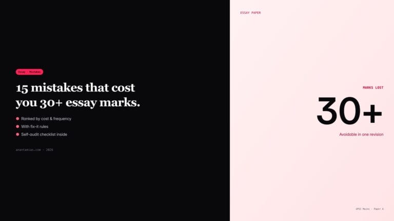 15 UPSC essay writing mistakes to avoid in Mains — ranked