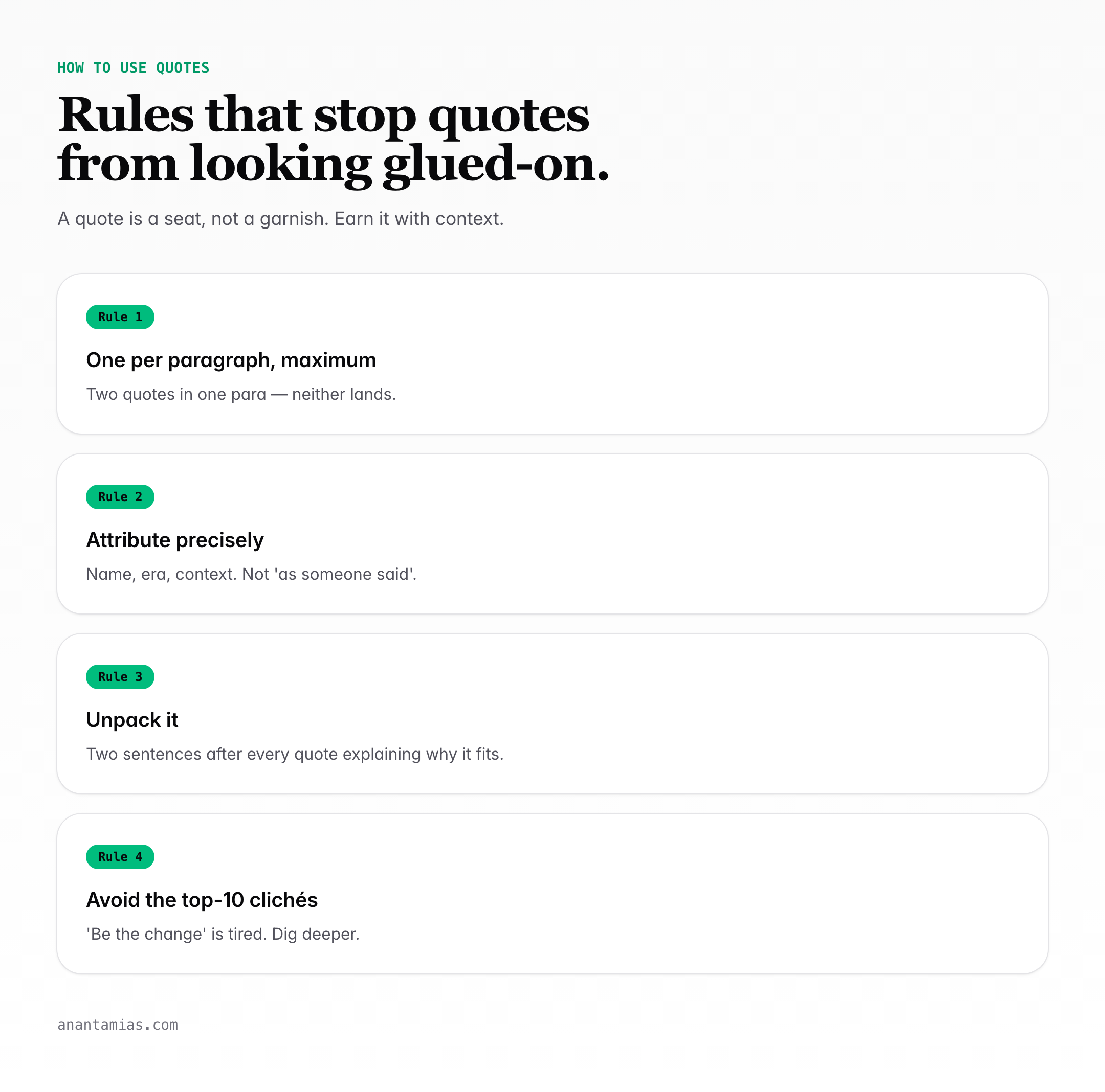 Four rules for using quotes effectively in UPSC essays
