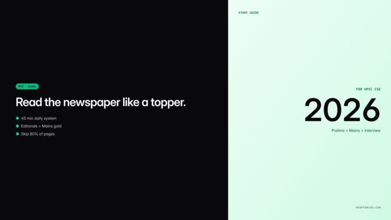 UPSC newspaper reading strategy — featured image