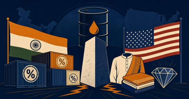 US Imposes 50% Tariff on India over Russian Oil Imports 2025
