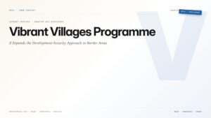 Vibrant Villages Programme-II Expands the Development-Security Approach to Border Areas — featured card for Anantam IAS UPSC guide.