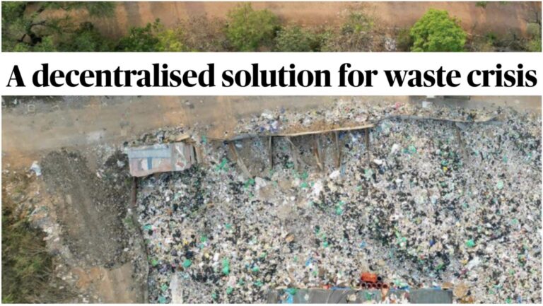 A Decentralised Solution for Waste Crisis