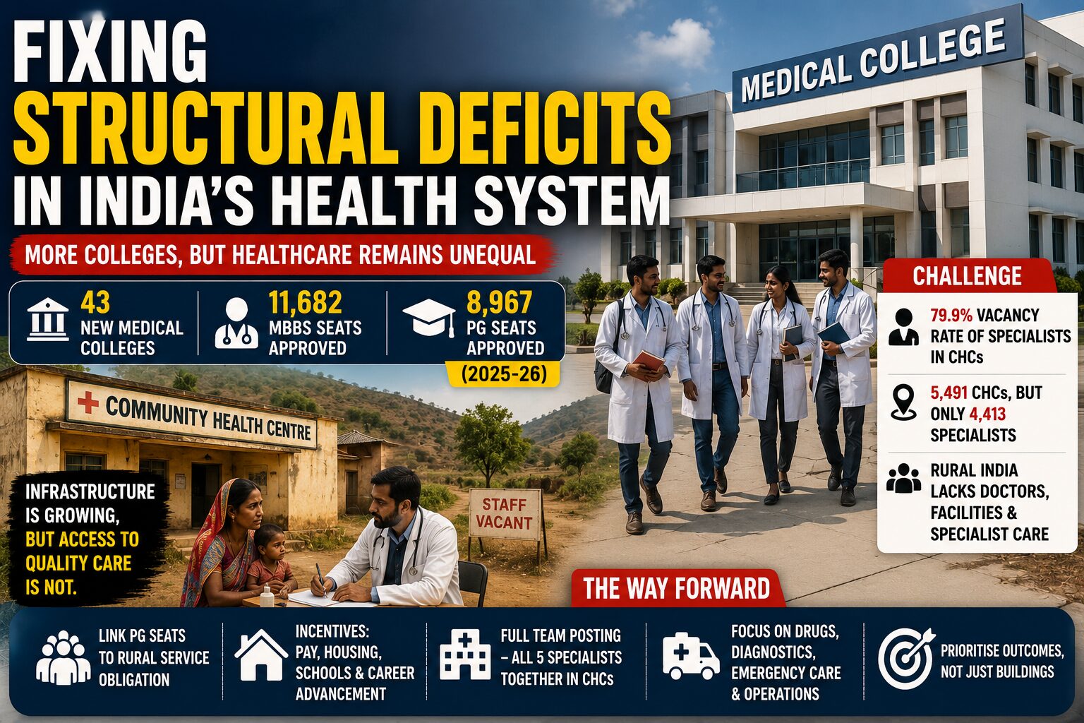 Fixing structural deficits in India’s health system - Anantam IAS