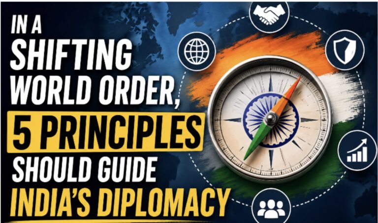 Five Principles Should Guide India’s Diplomacy