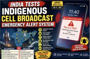 India tests Indigenous Cell Broadcast Emergency Alert System