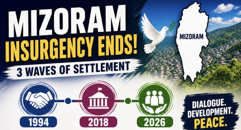 Mizoram declared Insurgency-Free